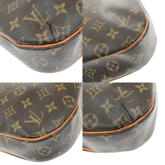 LOUIS VUITTON Odeon MM Shoulder Bag Monogram Leather Brown France - Picture 9 of 16